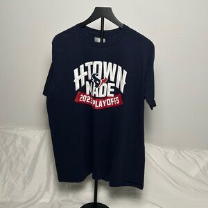 Fanatics H-Town Made 2023 Playoffs Navy T-Shirt